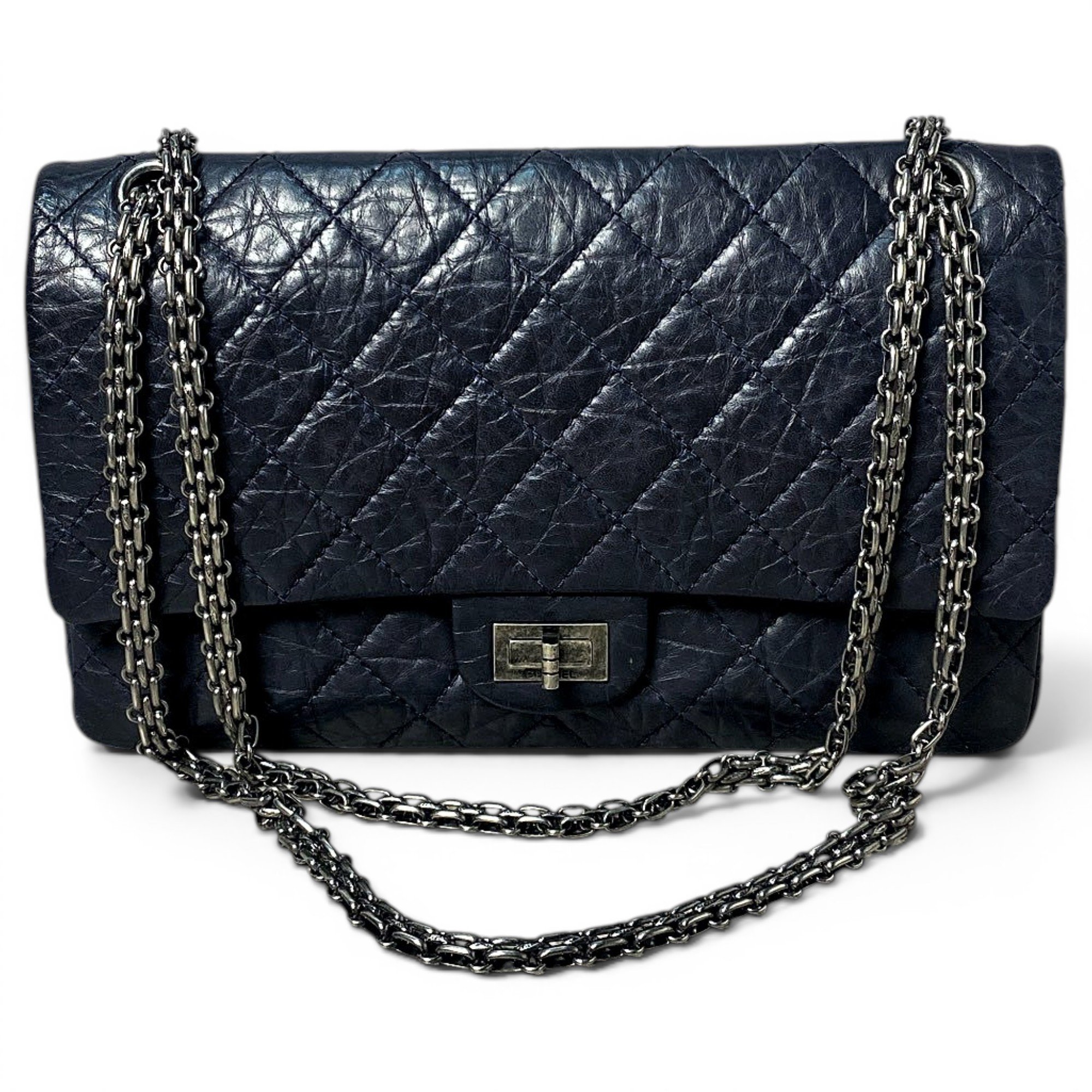 2.55 leather handbag