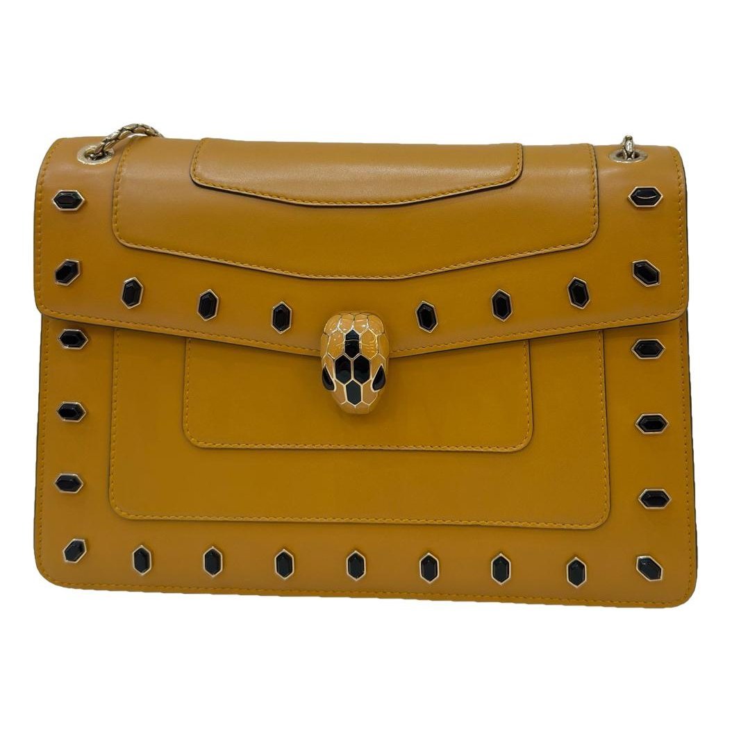 Serpenti leather crossbody bag