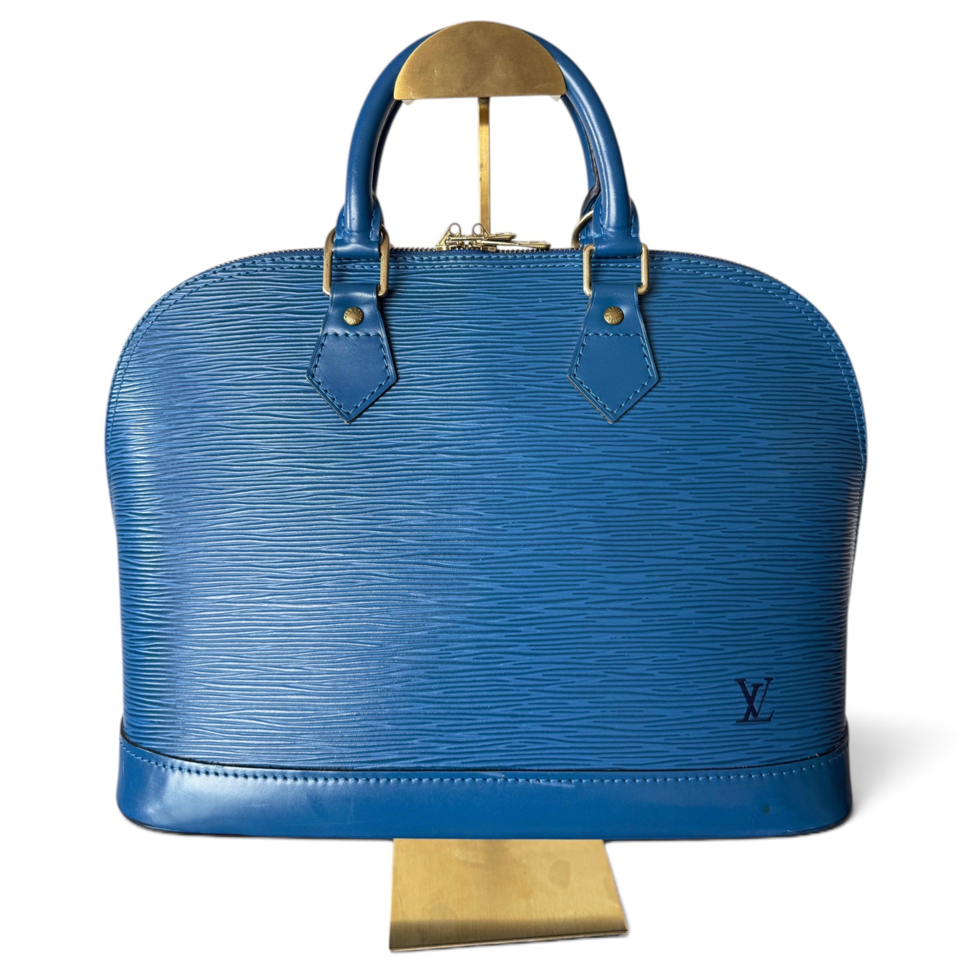 Alma leather handbag