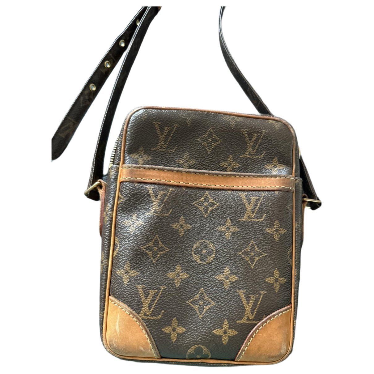 Danube leather crossbody bag