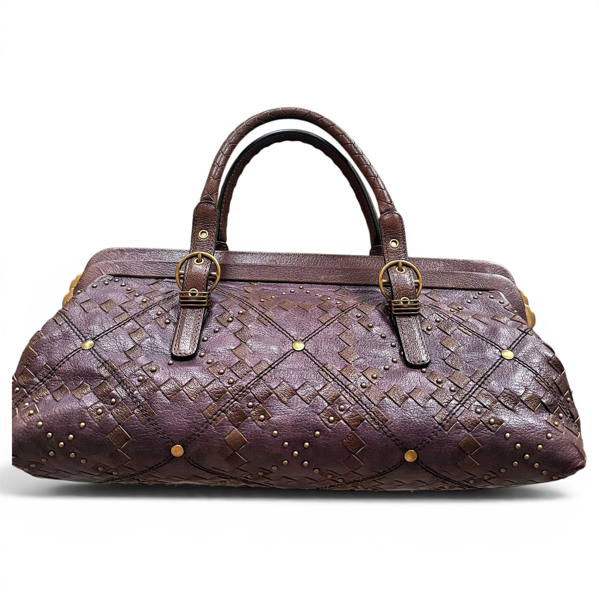 Leather handbag