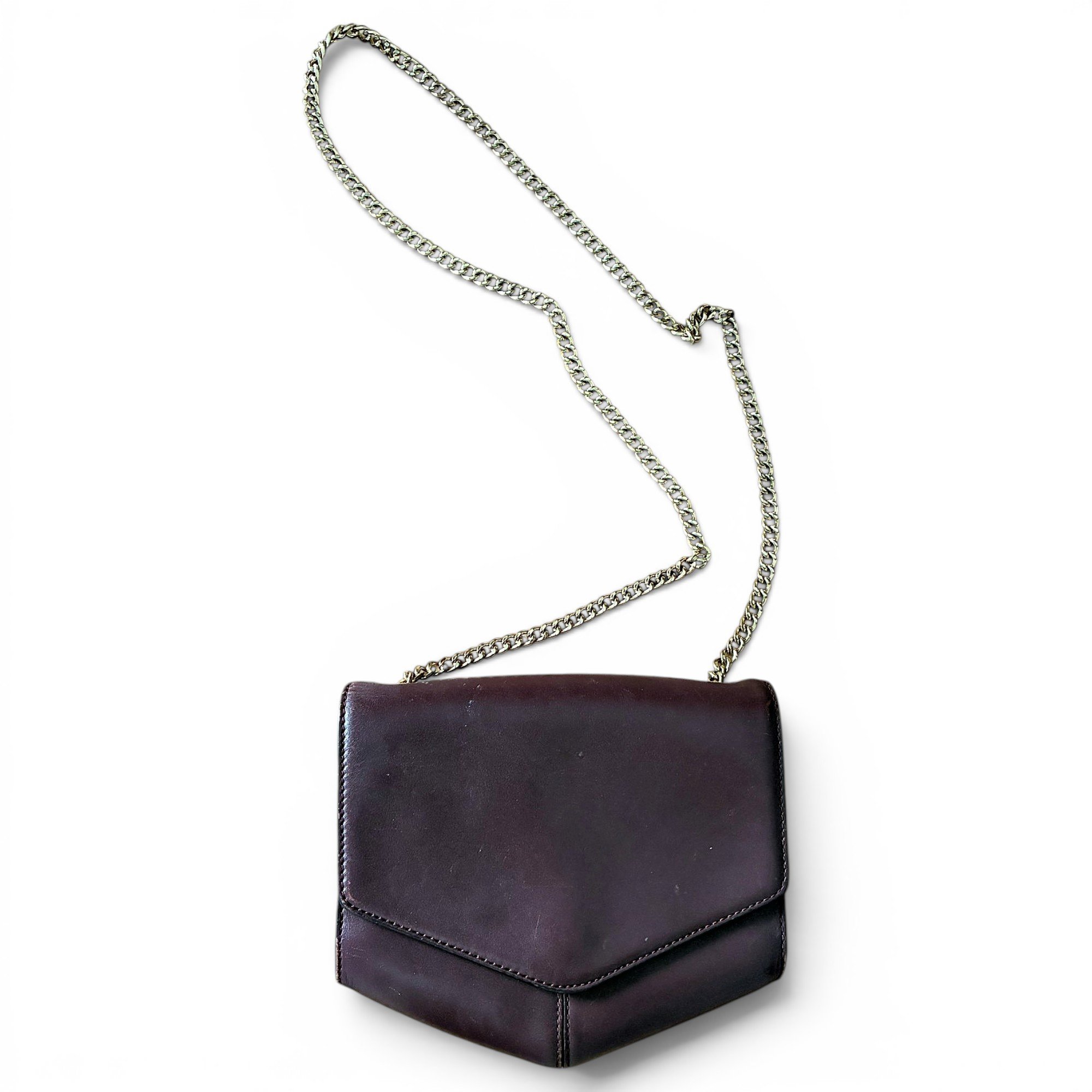 Leather crossbody bag