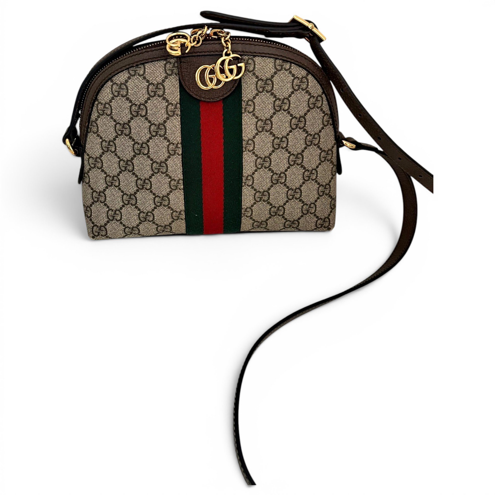 Ophidia Dome cloth handbag