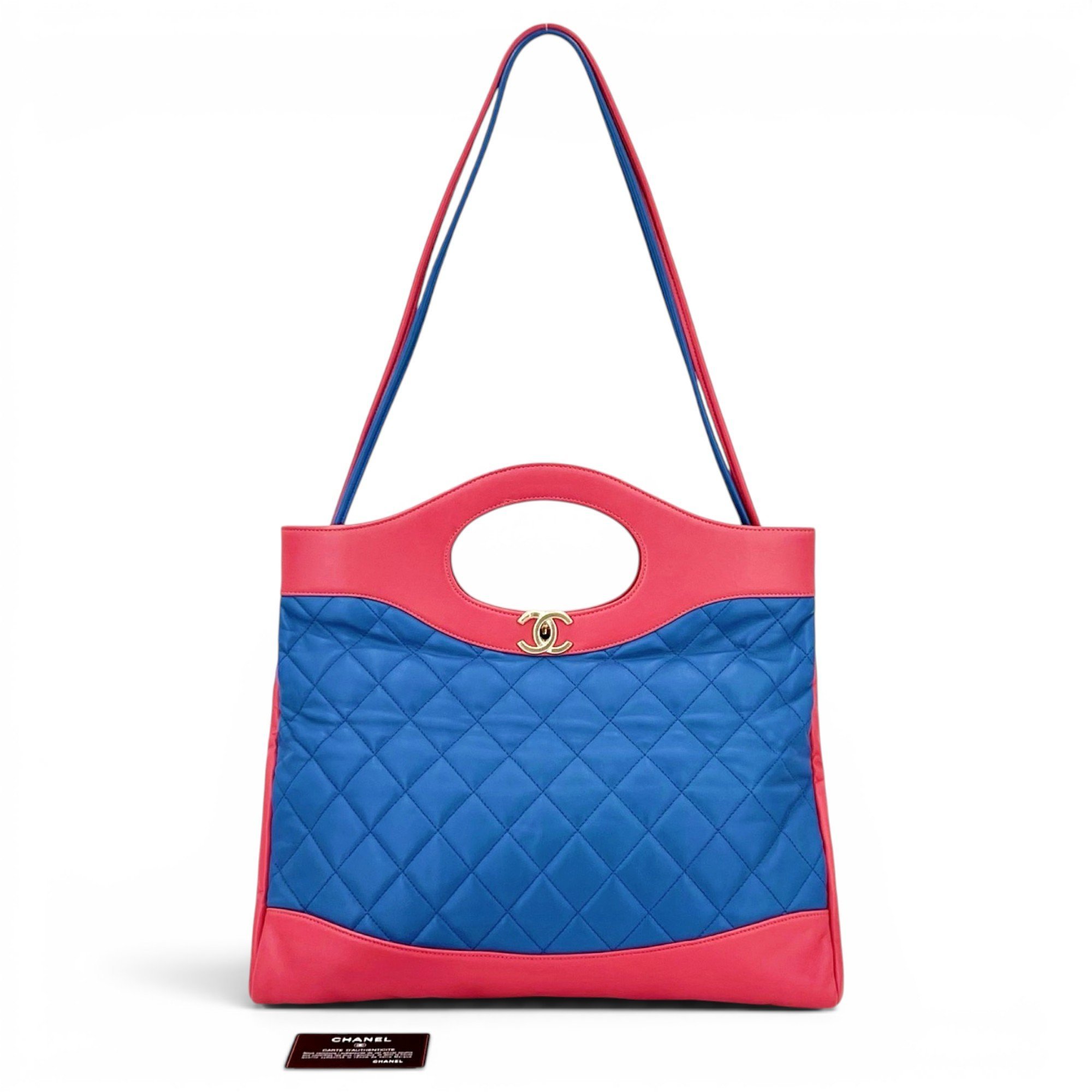 Leather tote