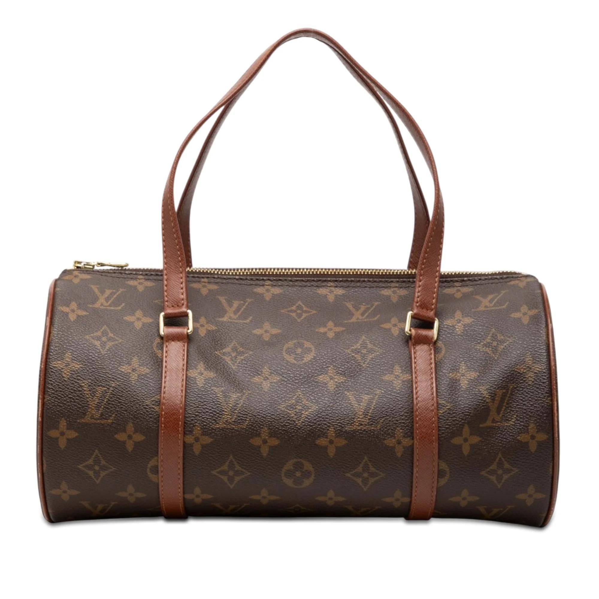 Papillon leather handbag