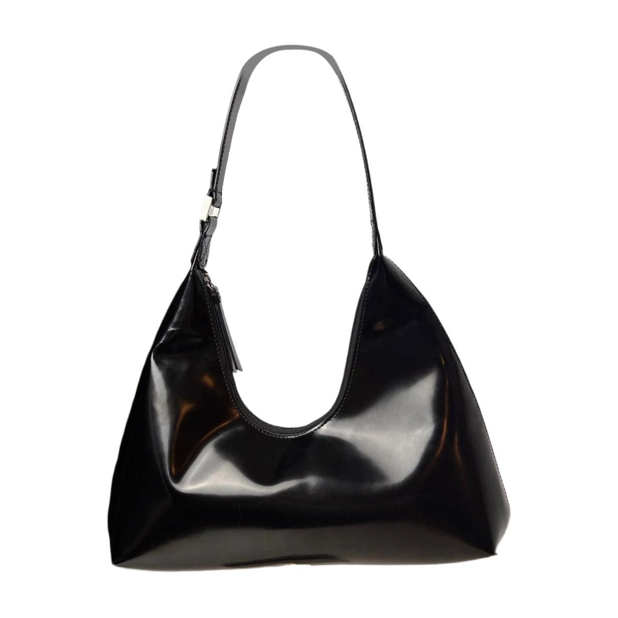 Amber leather handbag