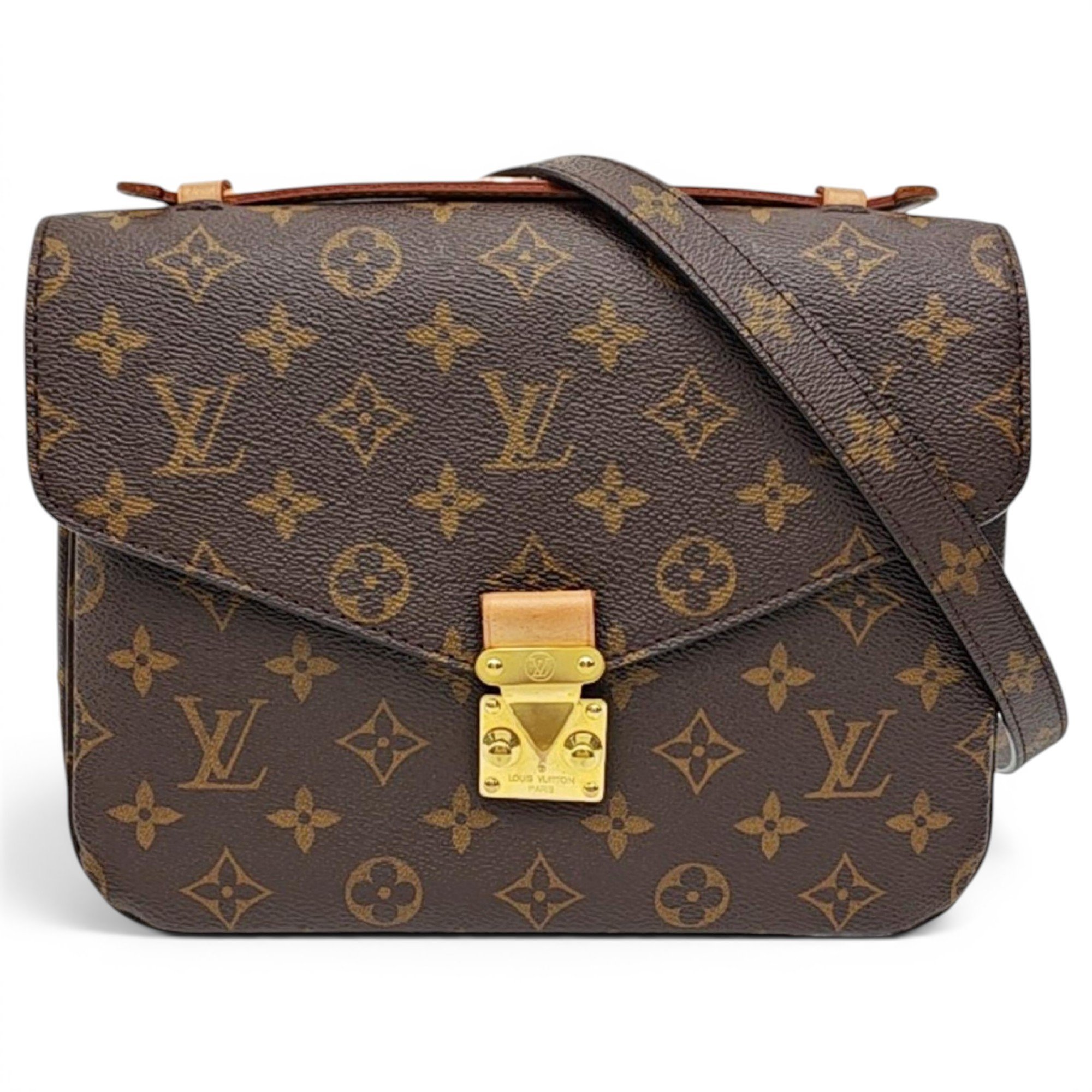 Metis leather handbag