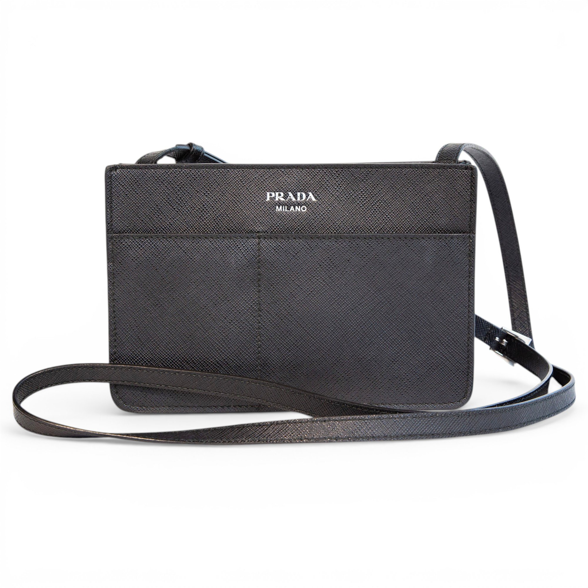 Leather crossbody bag
