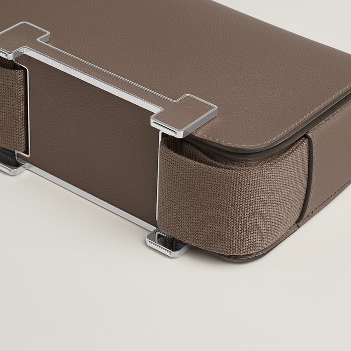 Étoupe Hermès Geta Bag