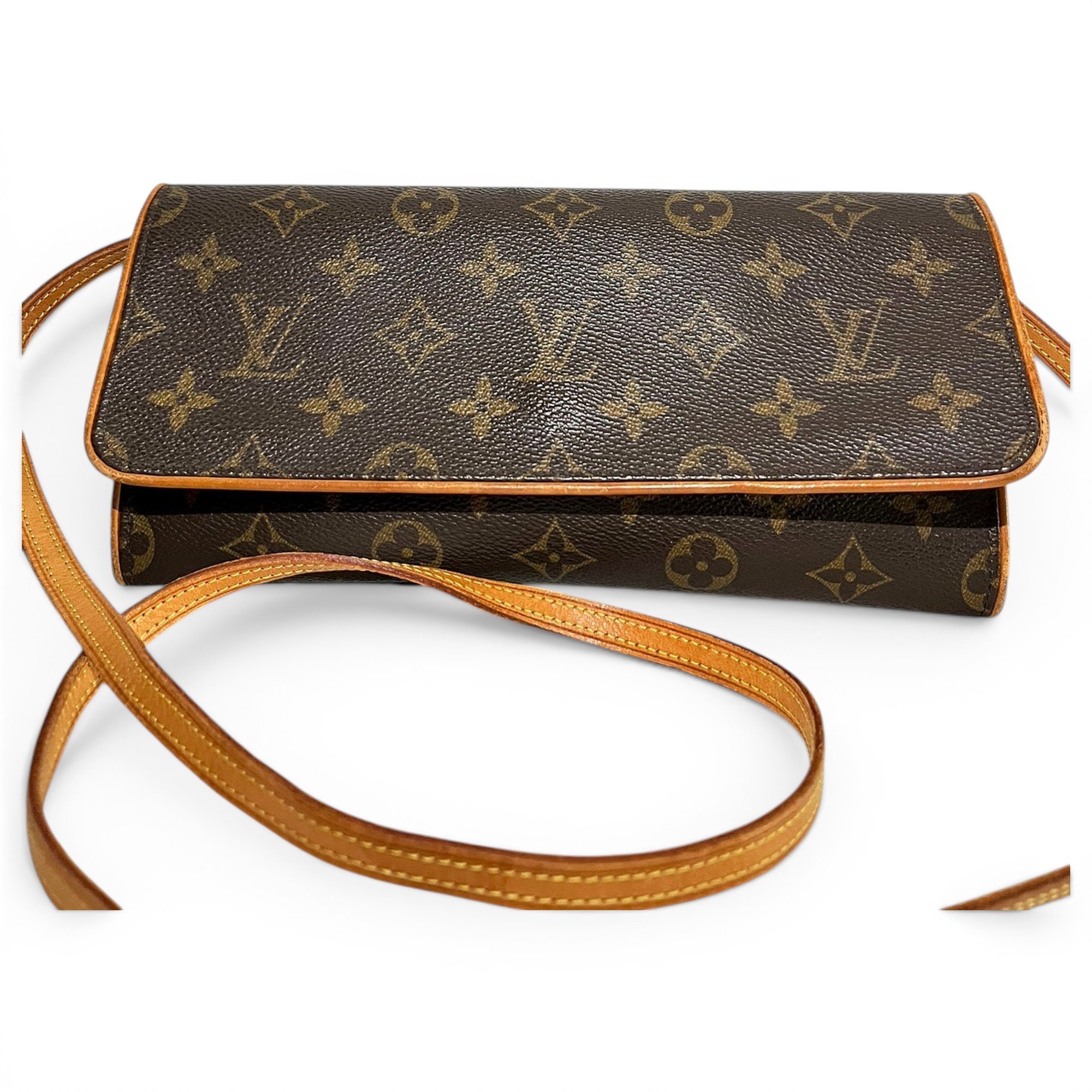 Twin leather handbag