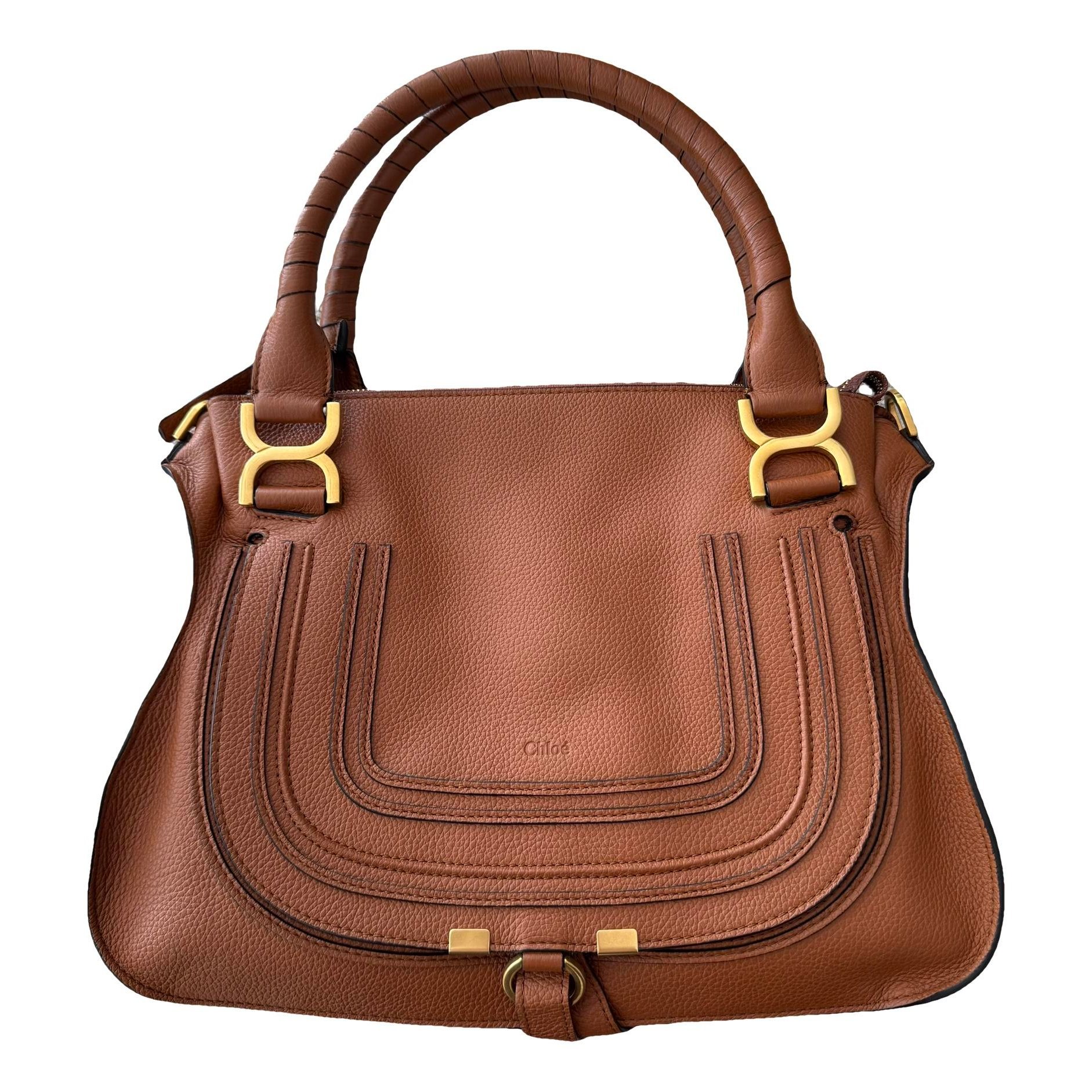 Marcie leather handbag