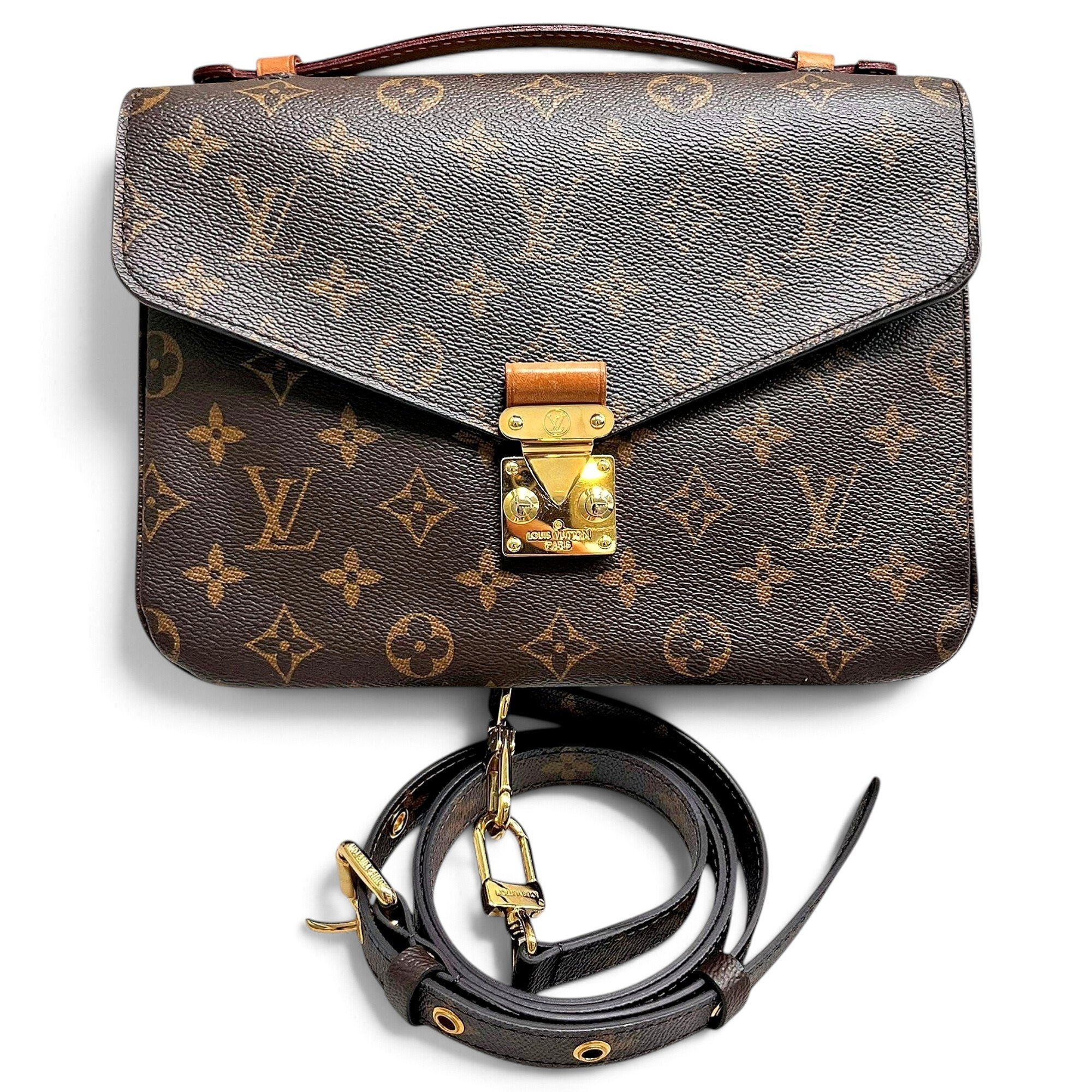 Metis leather handbag