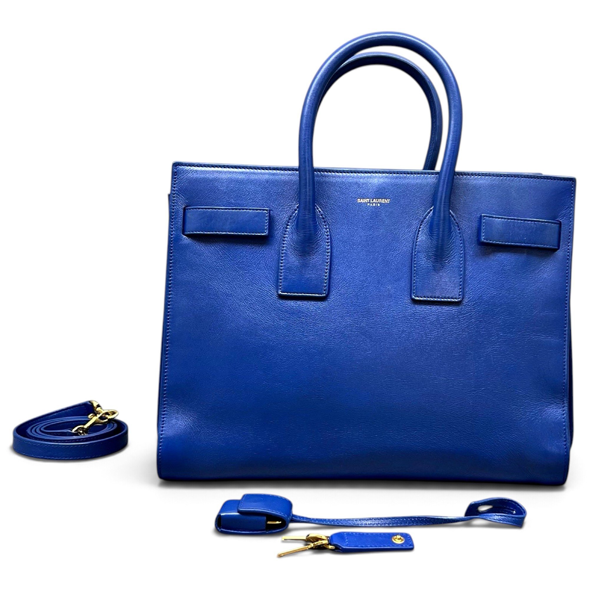 Saint Laurent Sac de Jour leather handbag