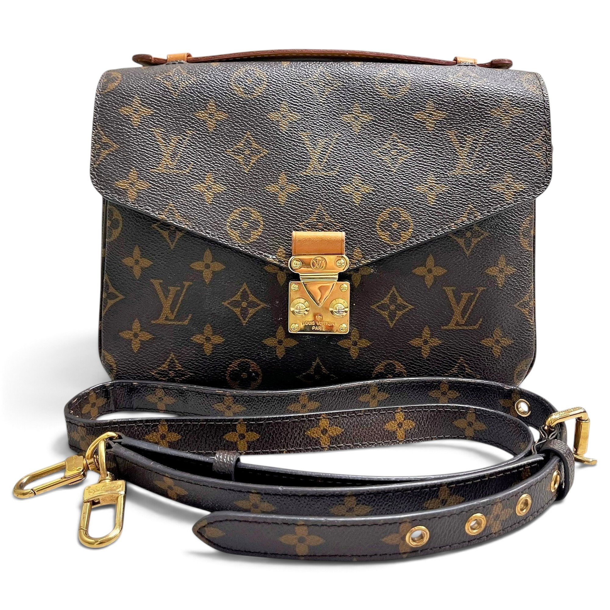 Metis leather handbag