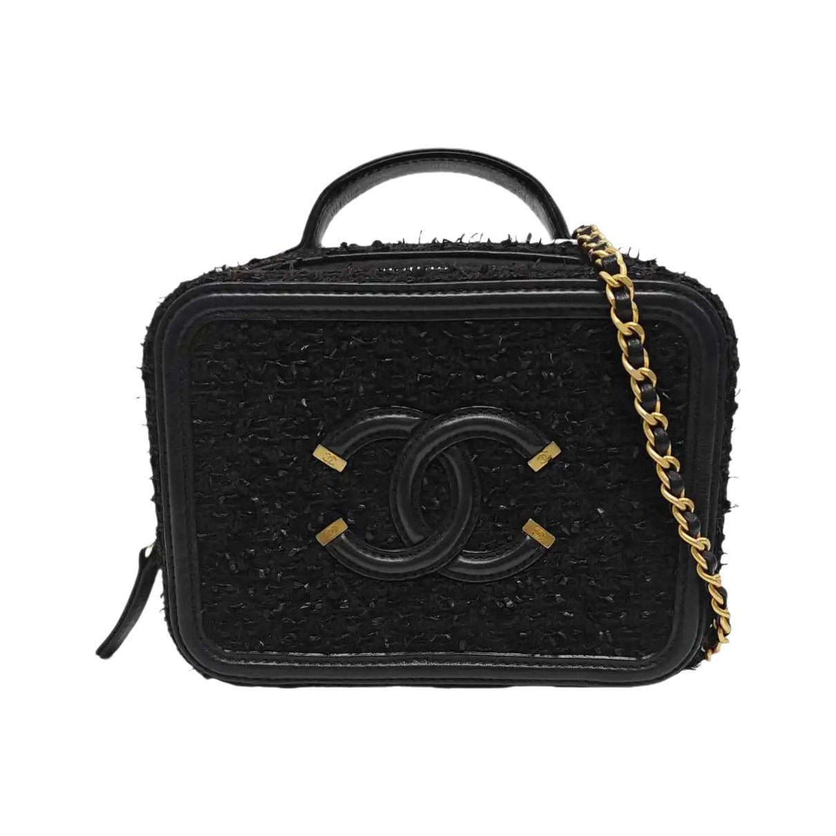 CC Filigree cloth crossbody bag