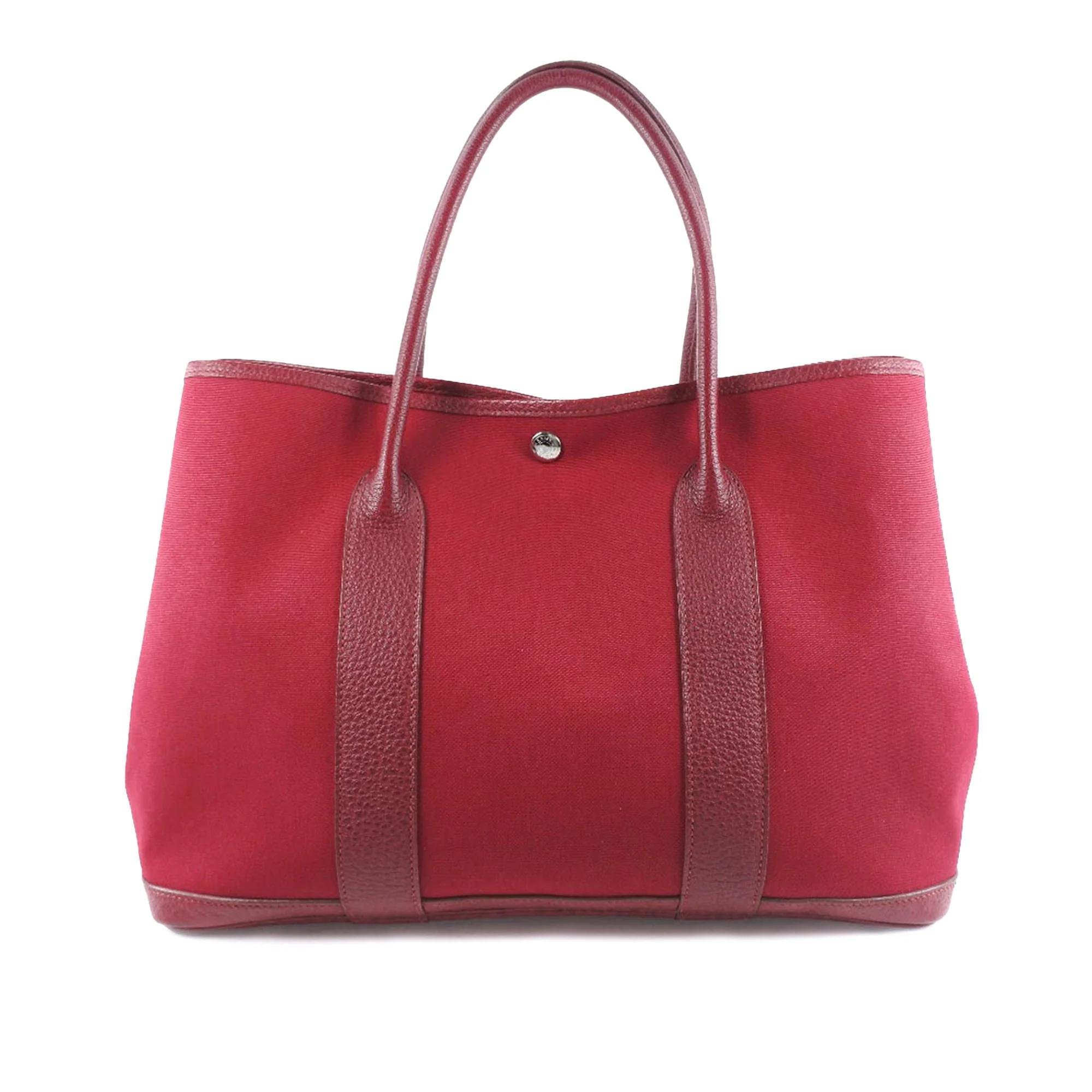 Garden Party leather tote