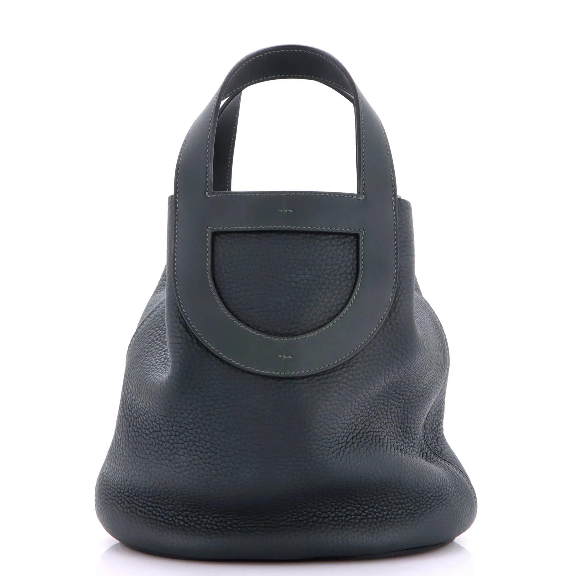 Leather tote