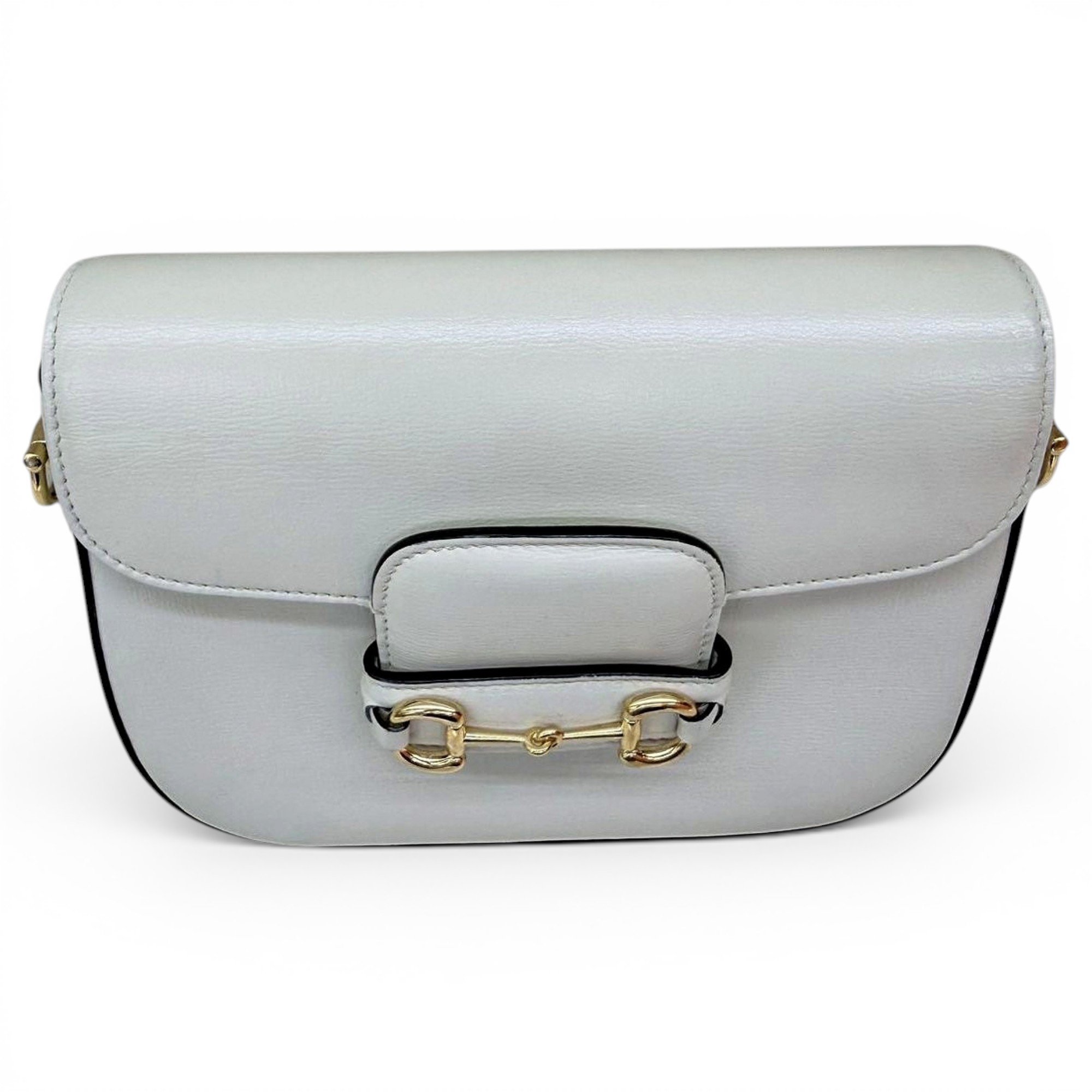 Horsebit 1955 Flap leather handbag