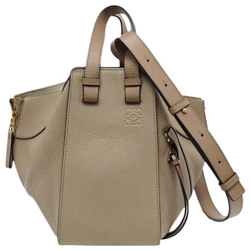 Hammock leather crossbody bag