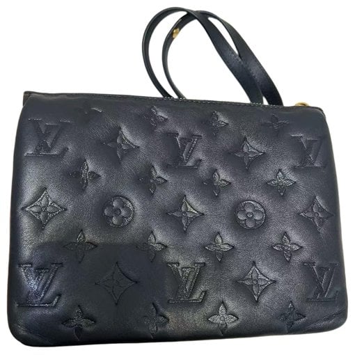 Coussin Flap leather handbag