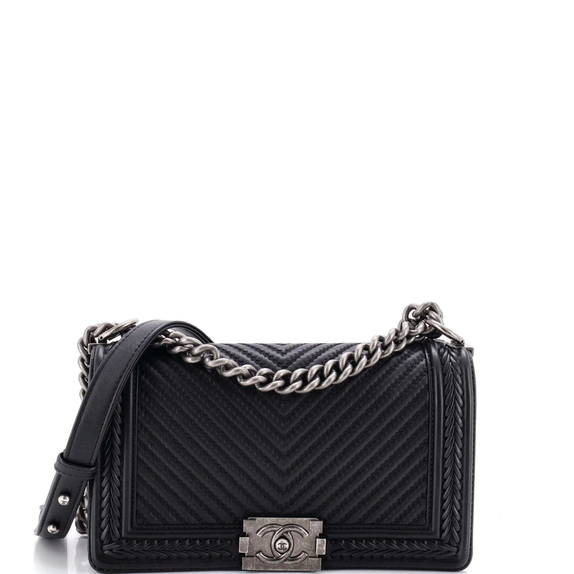 Chanel Boy leather handbag