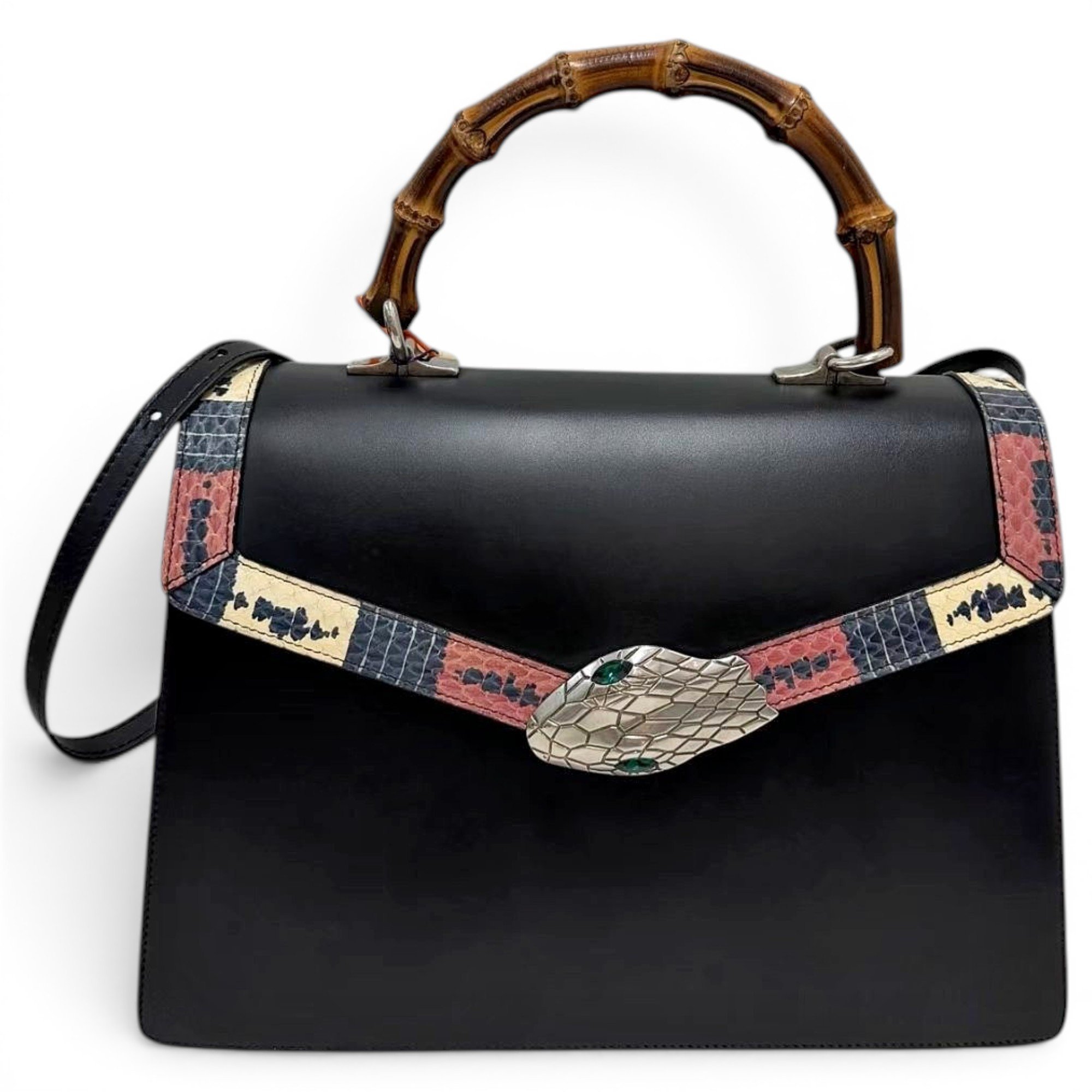 Leather handbag