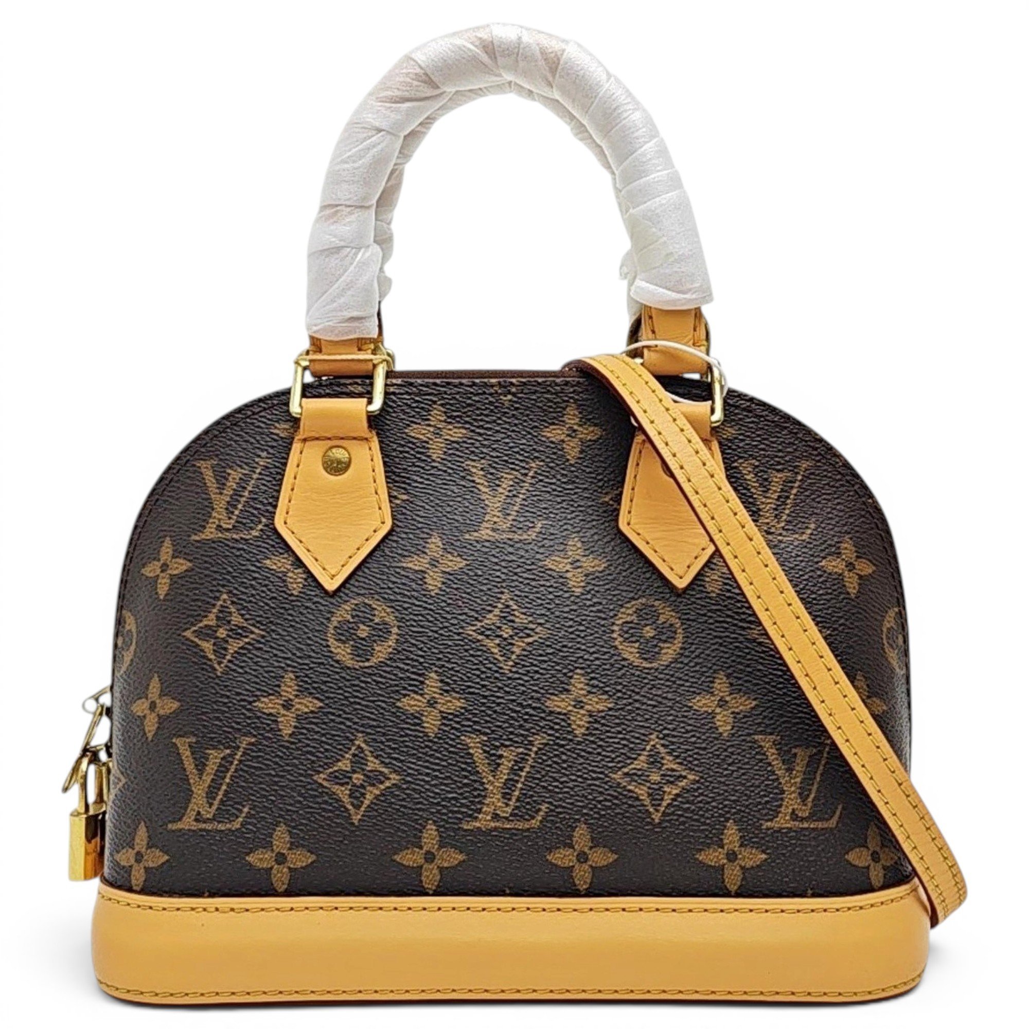 Alma leather handbag