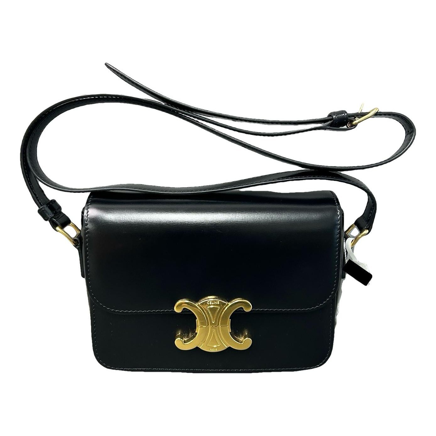 Triomphe leather handbag