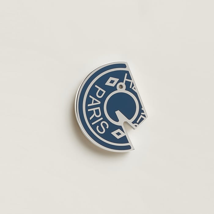 Navy Carrousel Badge