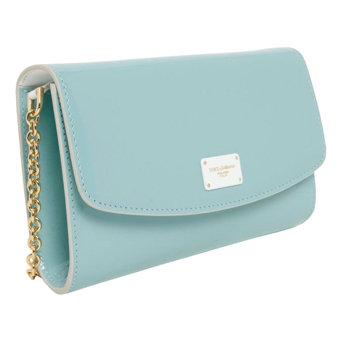 Dolce & Gabbana DG Girls leather clutch bag