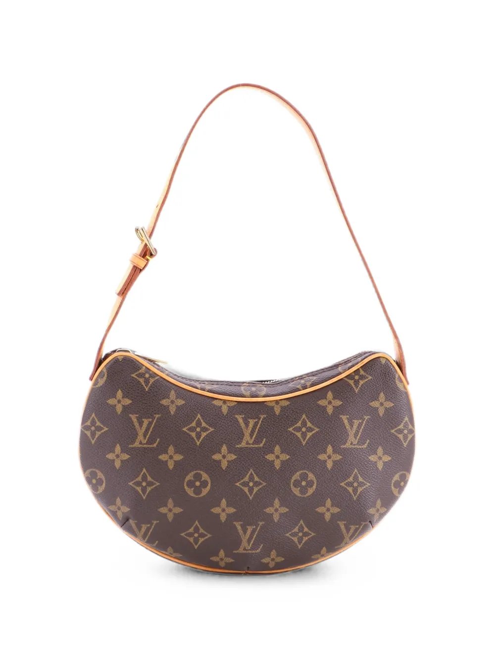 Croissant Handbag Monogram Canvas PM hobo bag