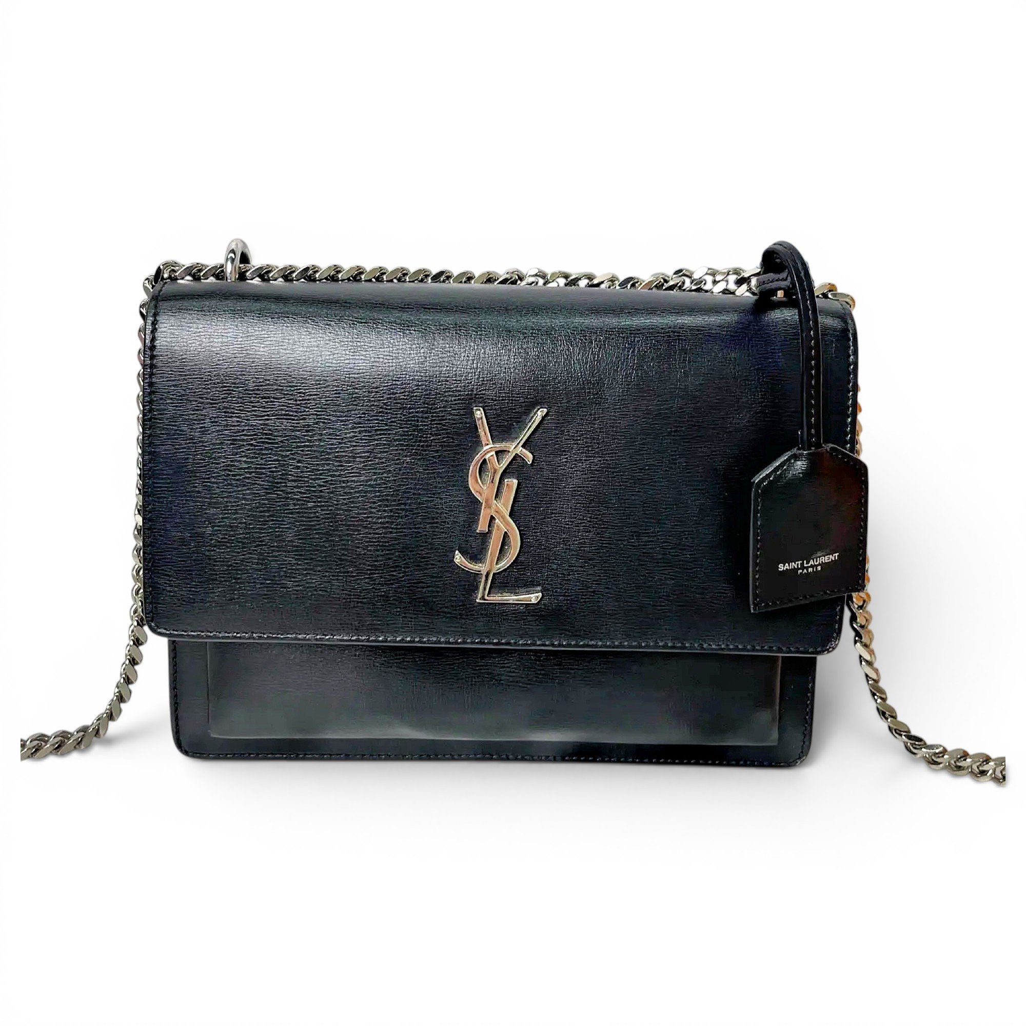 Sunset leather handbag