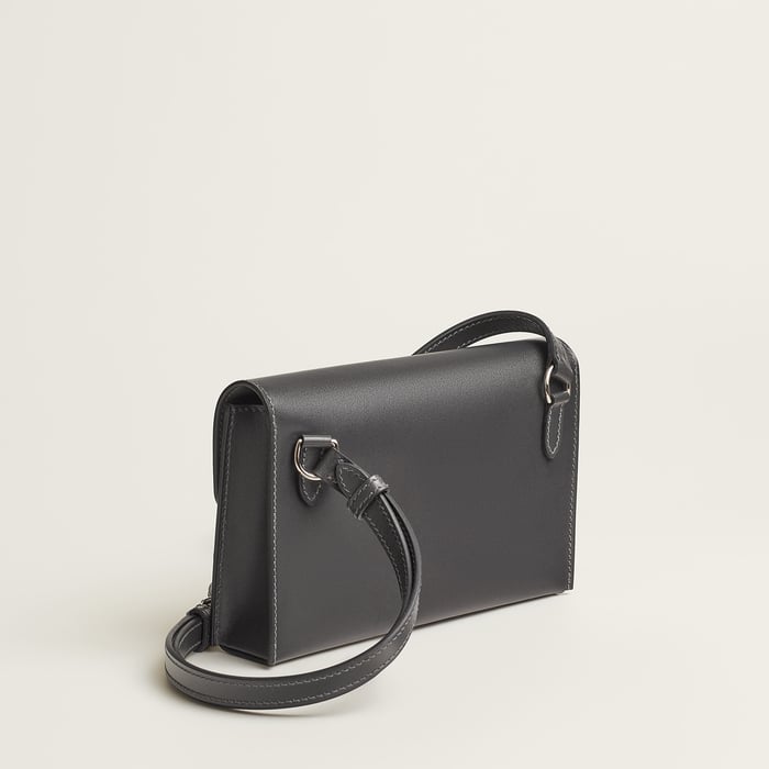 Graphite Hermèsnap Wallet