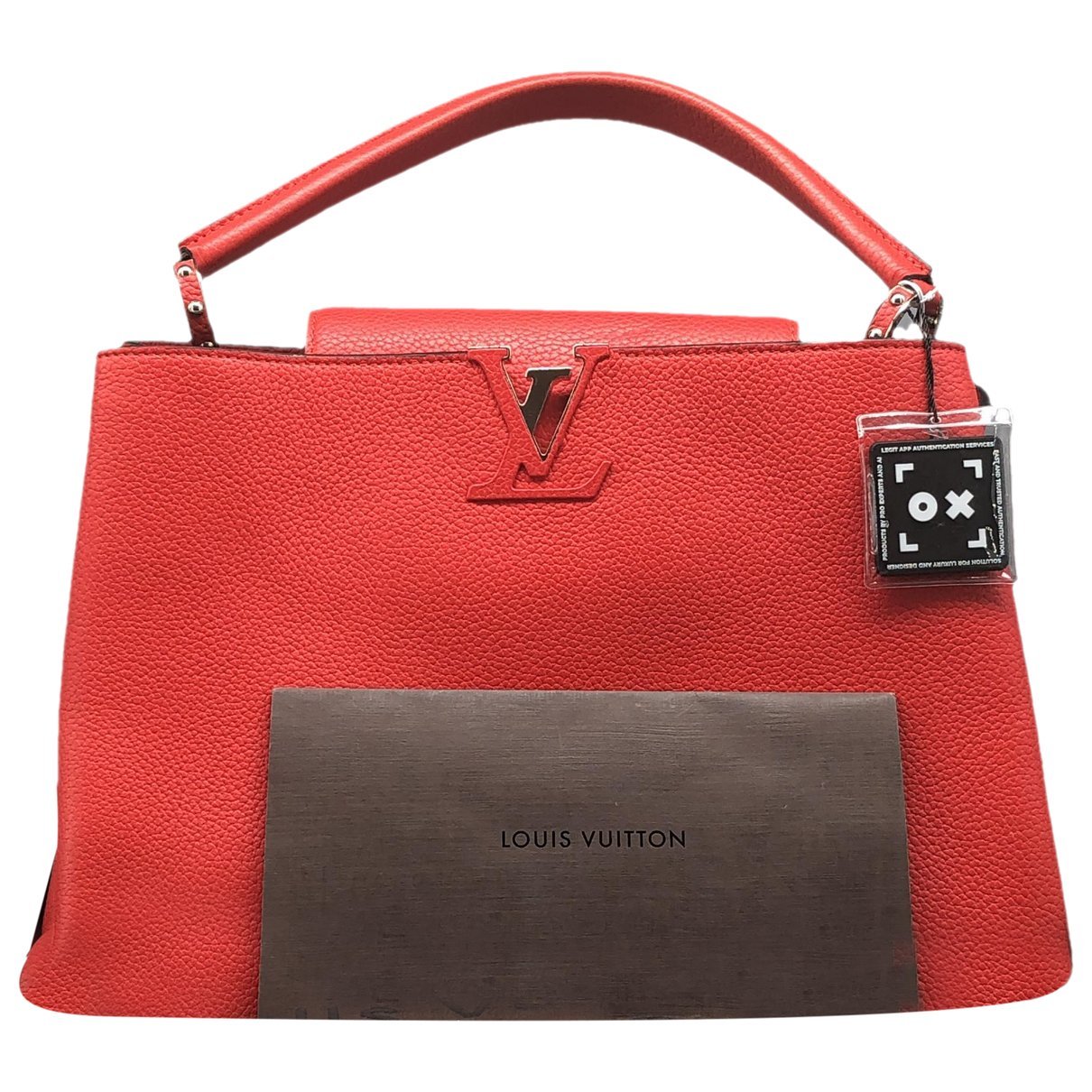 Capucines leather handbag