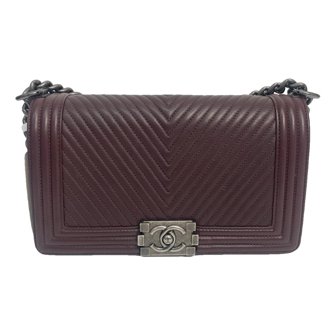 Boy leather handbag