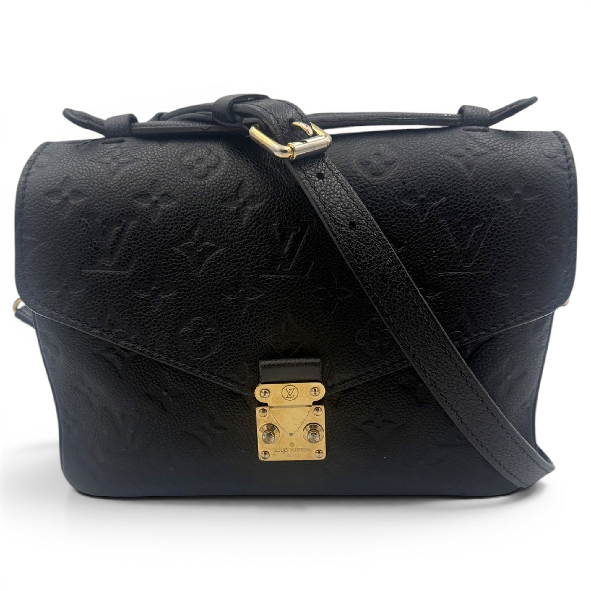 Metis leather crossbody bag