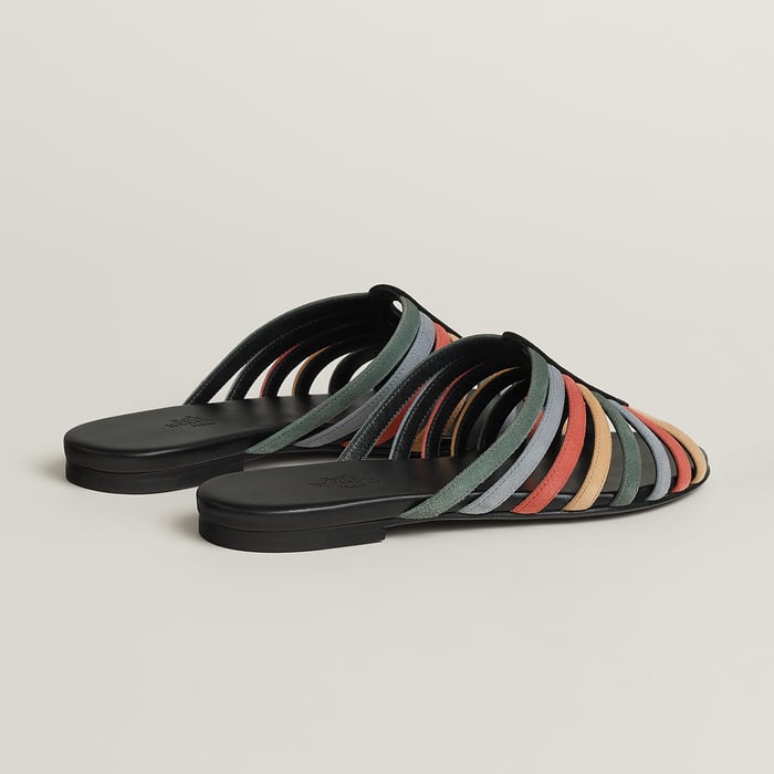 Multicolore Noir Noria Sandal