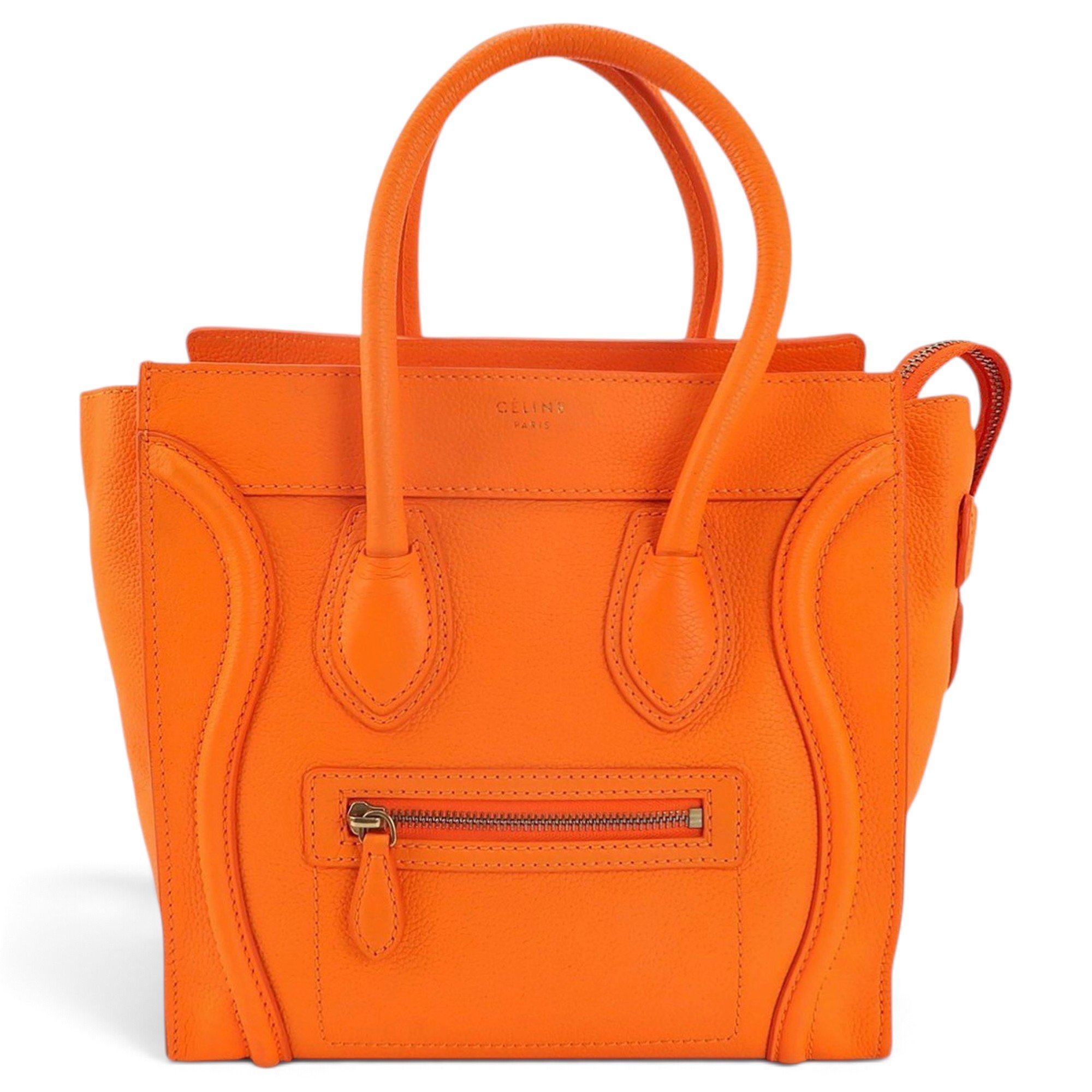 Luggage leather handbag