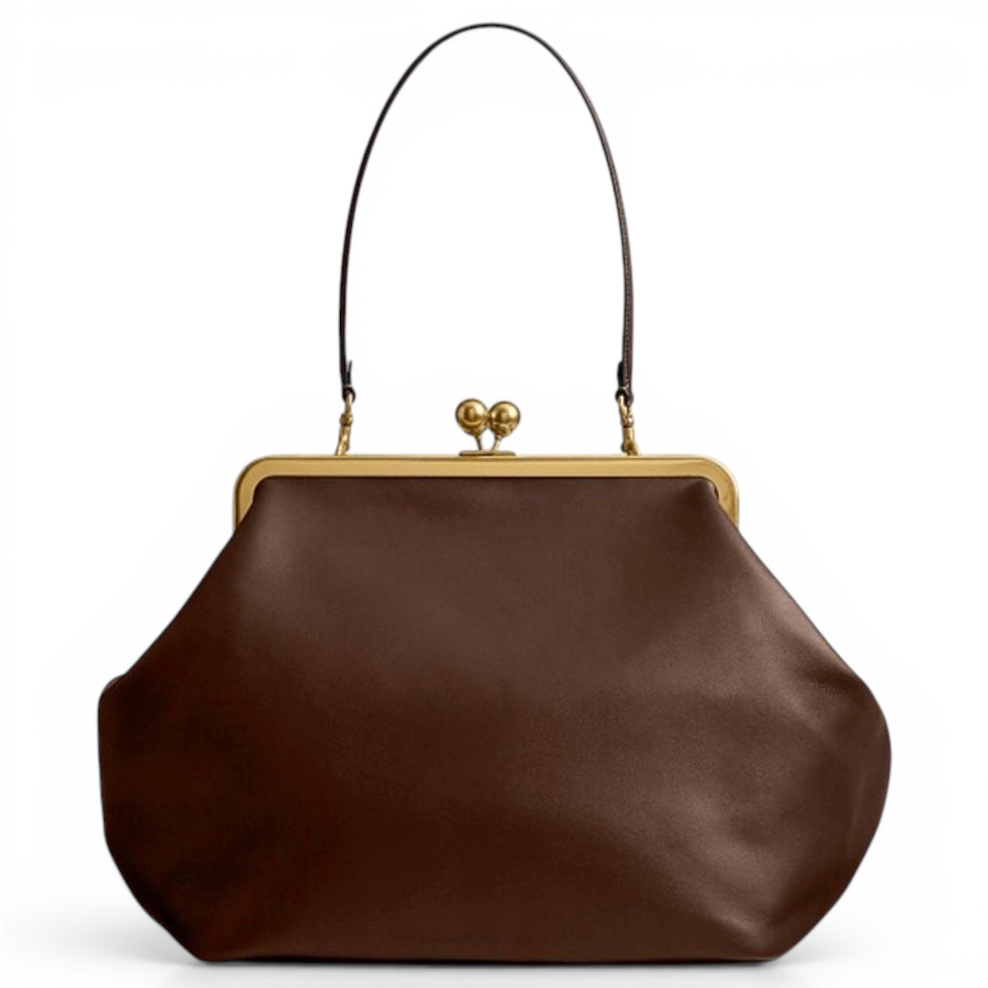 Leather satchel
