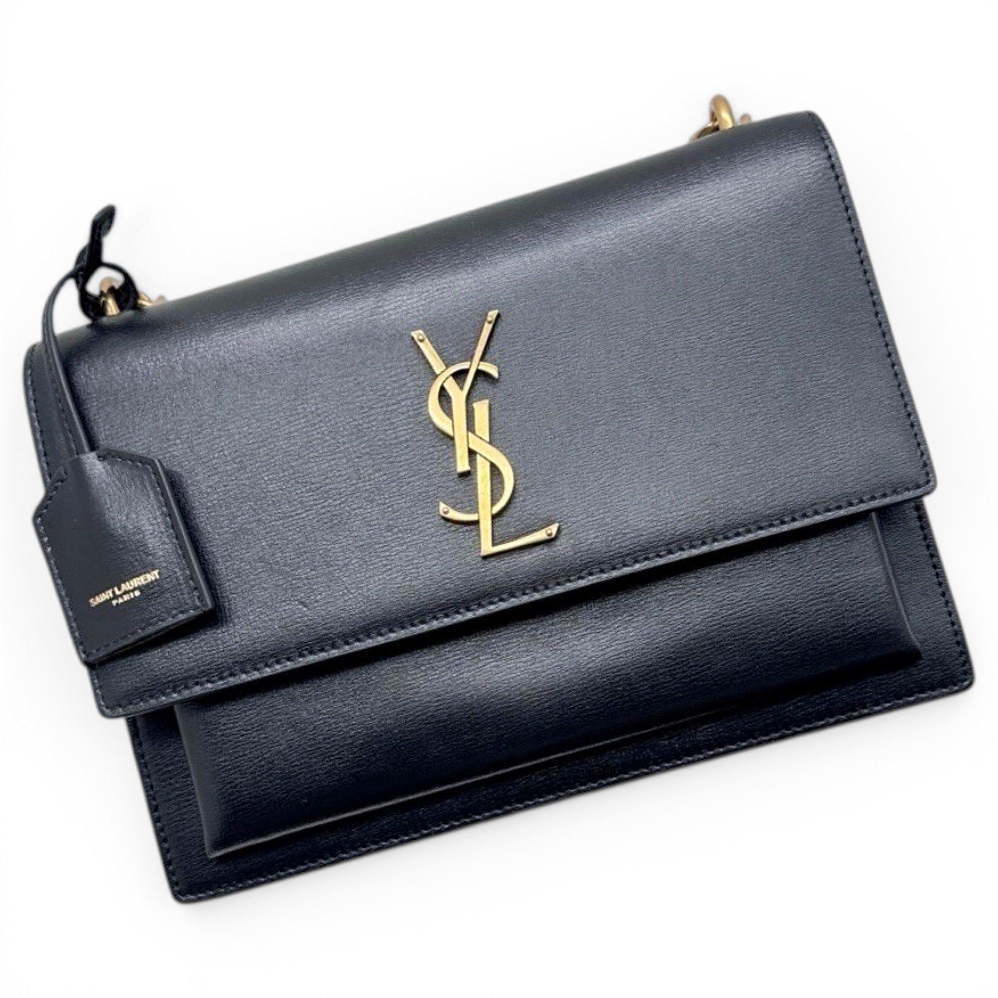 Sunset leather handbag