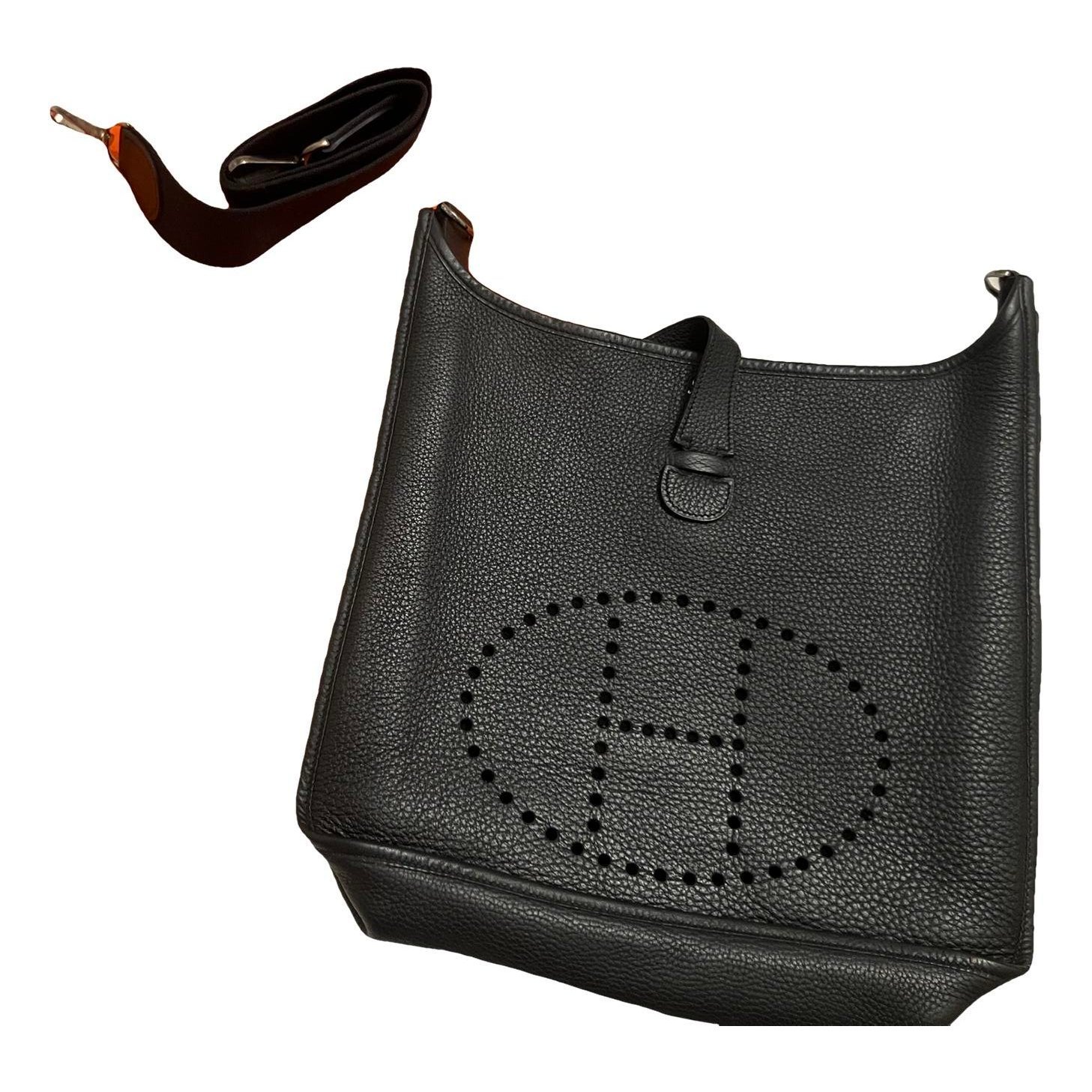 Evelyne leather crossbody bag