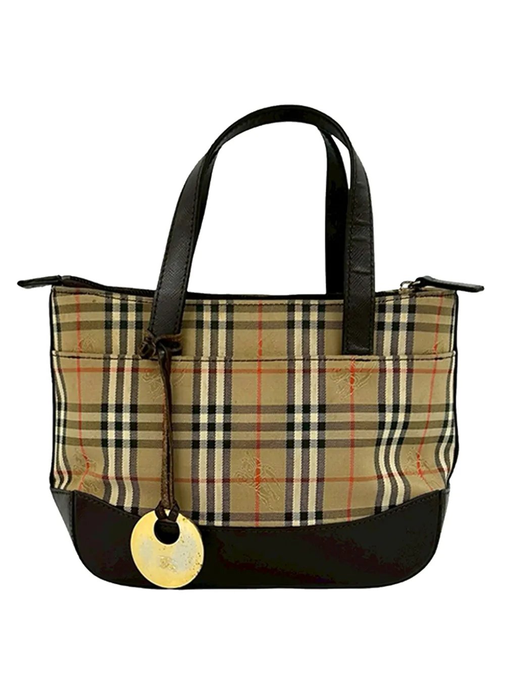 Burberry 2000-2017 Haymarket Check Canvas handbag