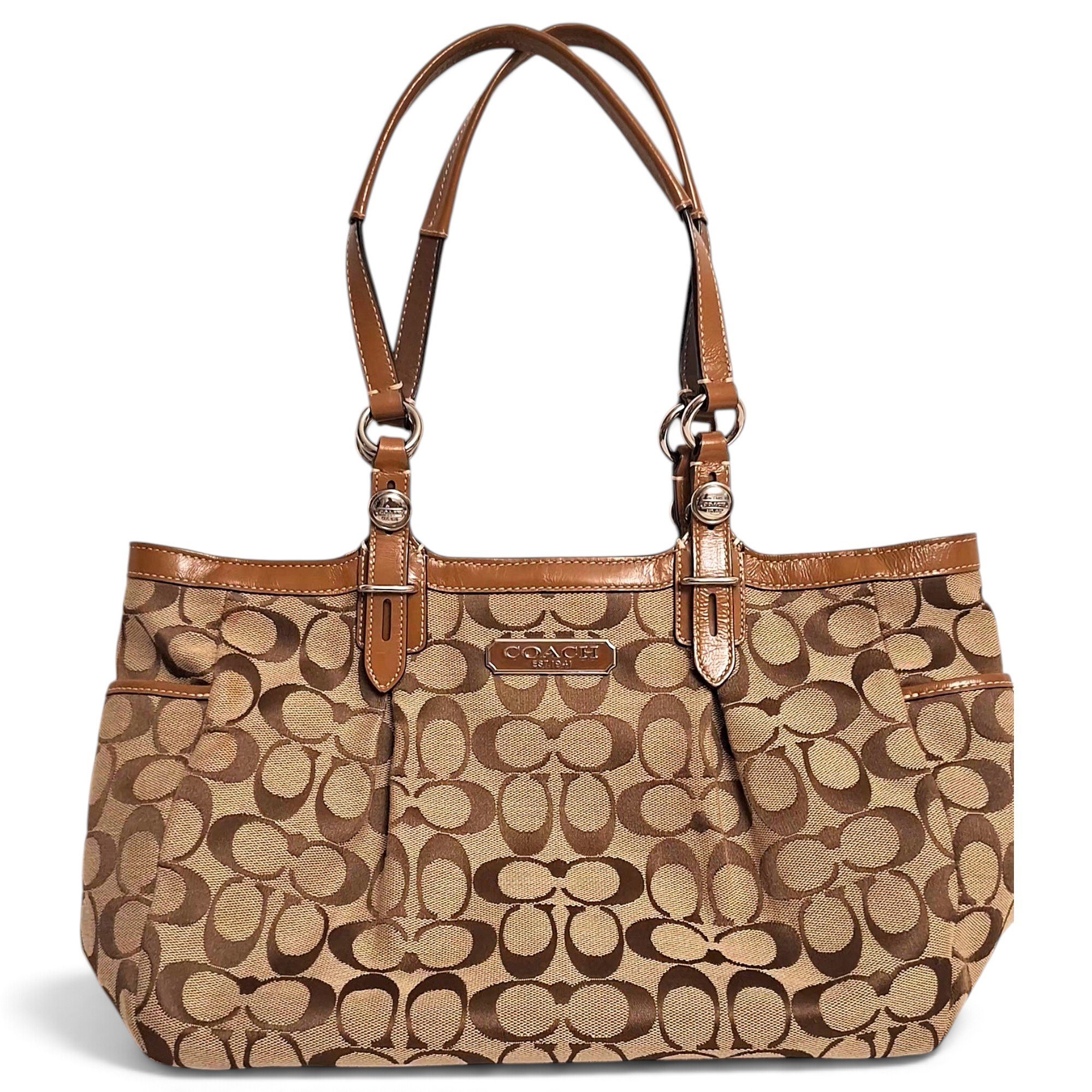 CITY ZIP TOTE cloth handbag