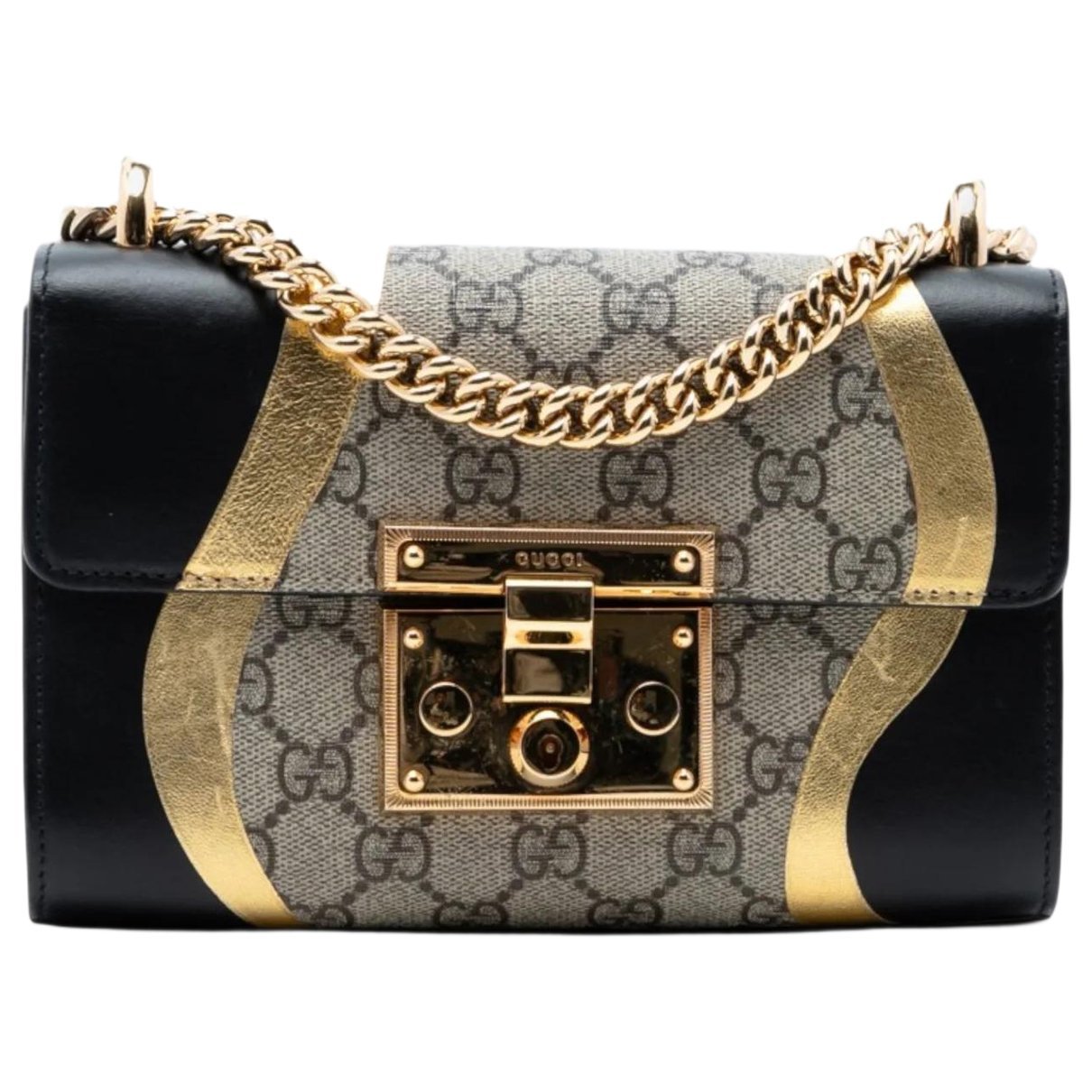 Padlock cloth crossbody bag