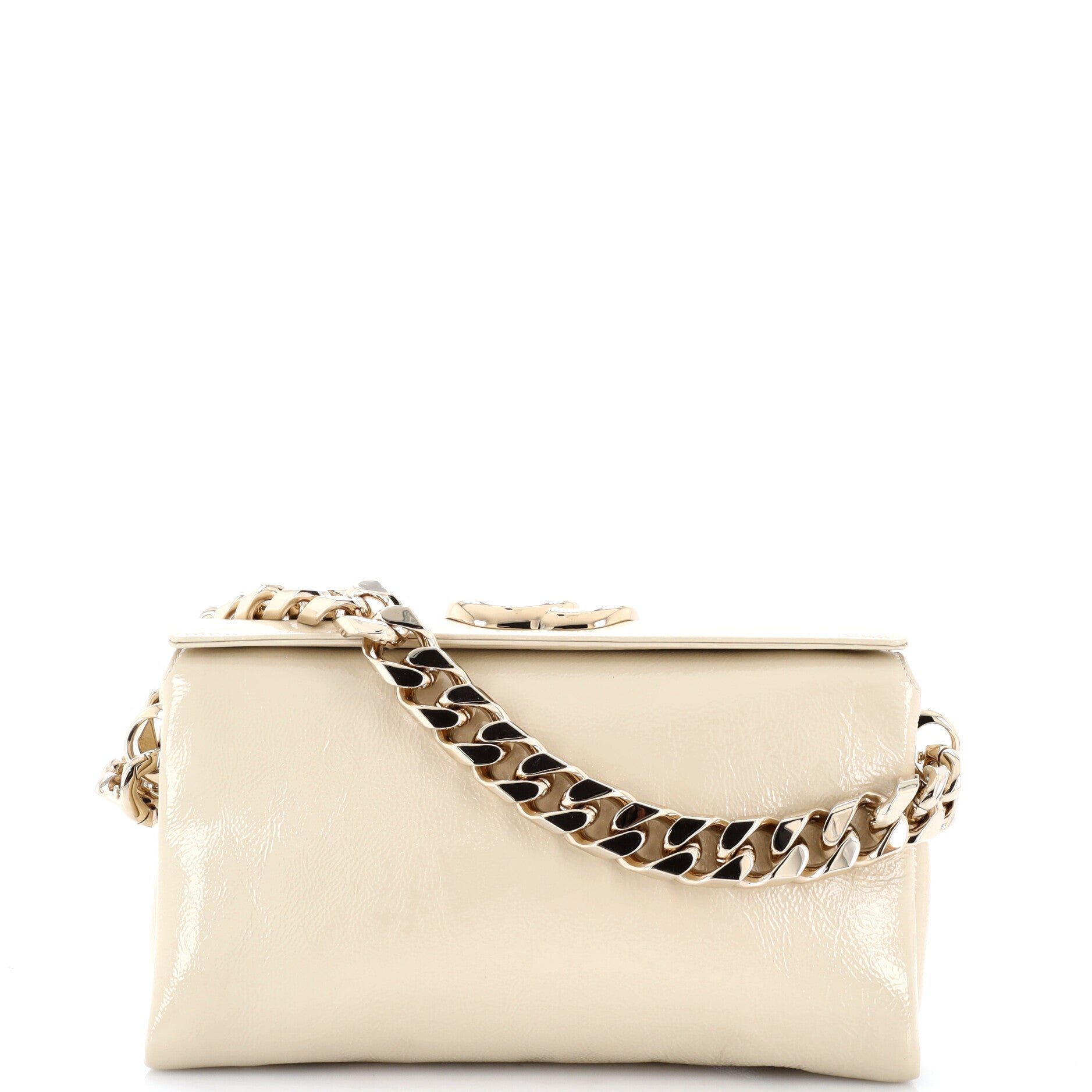 GG Soft Chain Handle Bag Patent Small