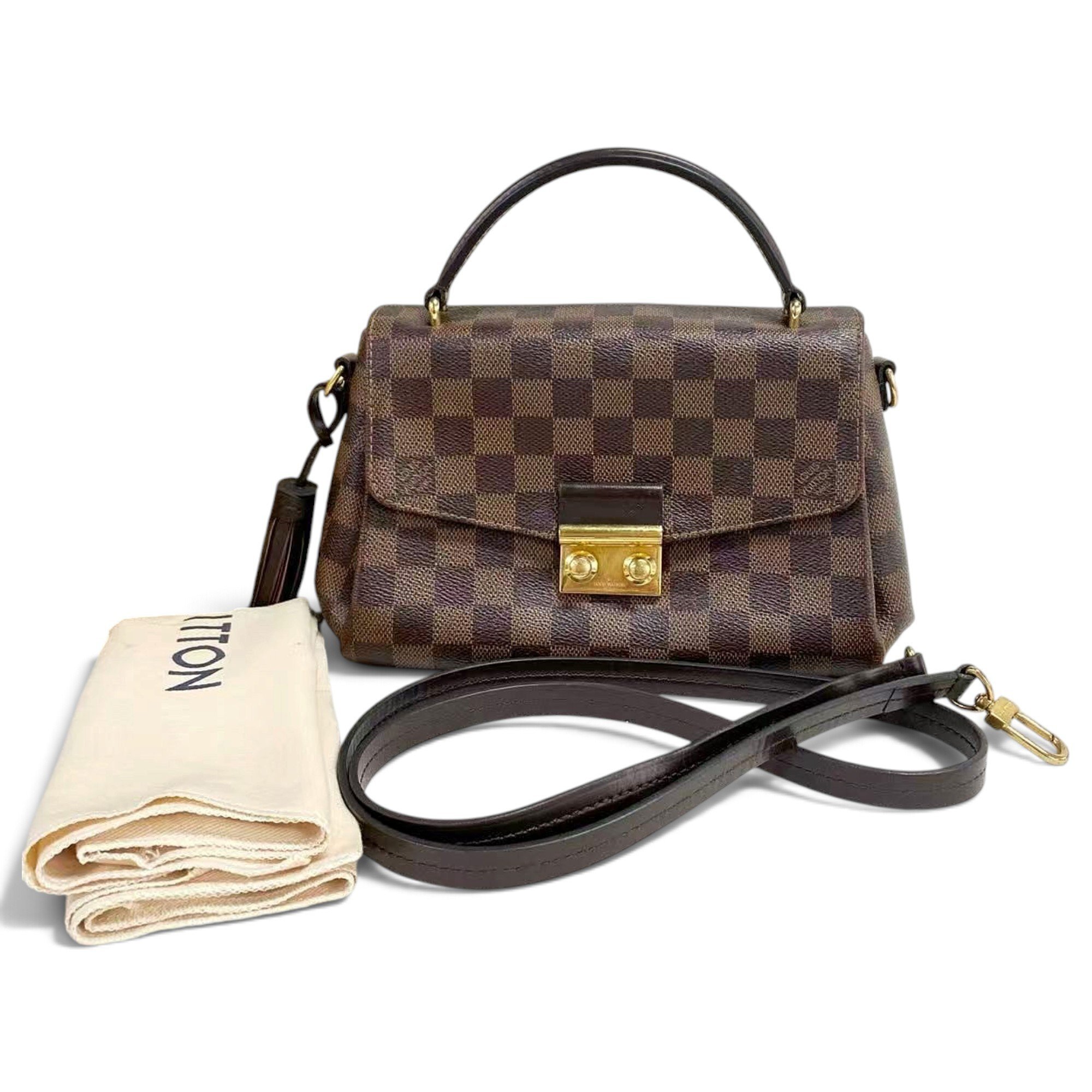 Croisette cloth handbag