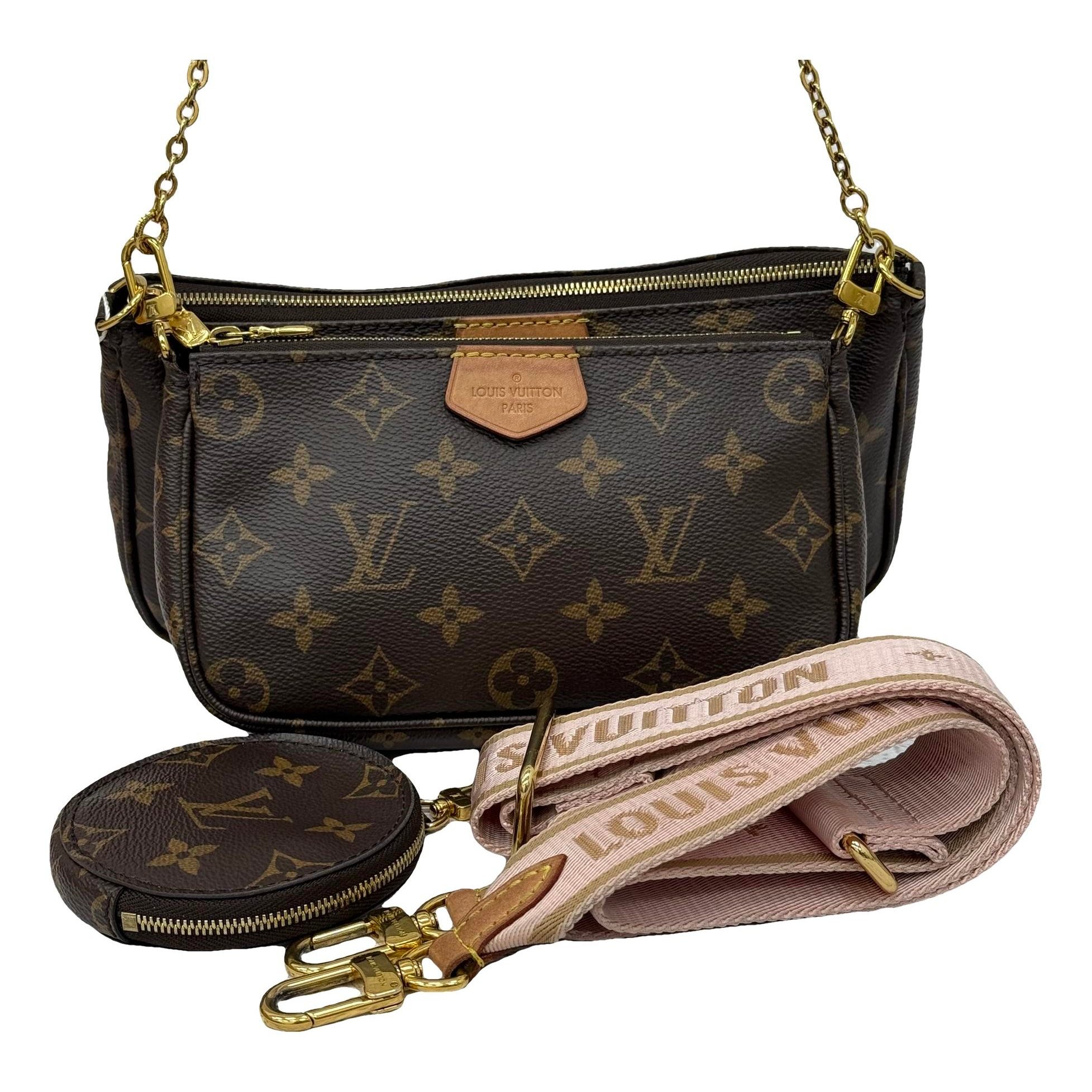 Multi Pochette Accessoires leather handbag