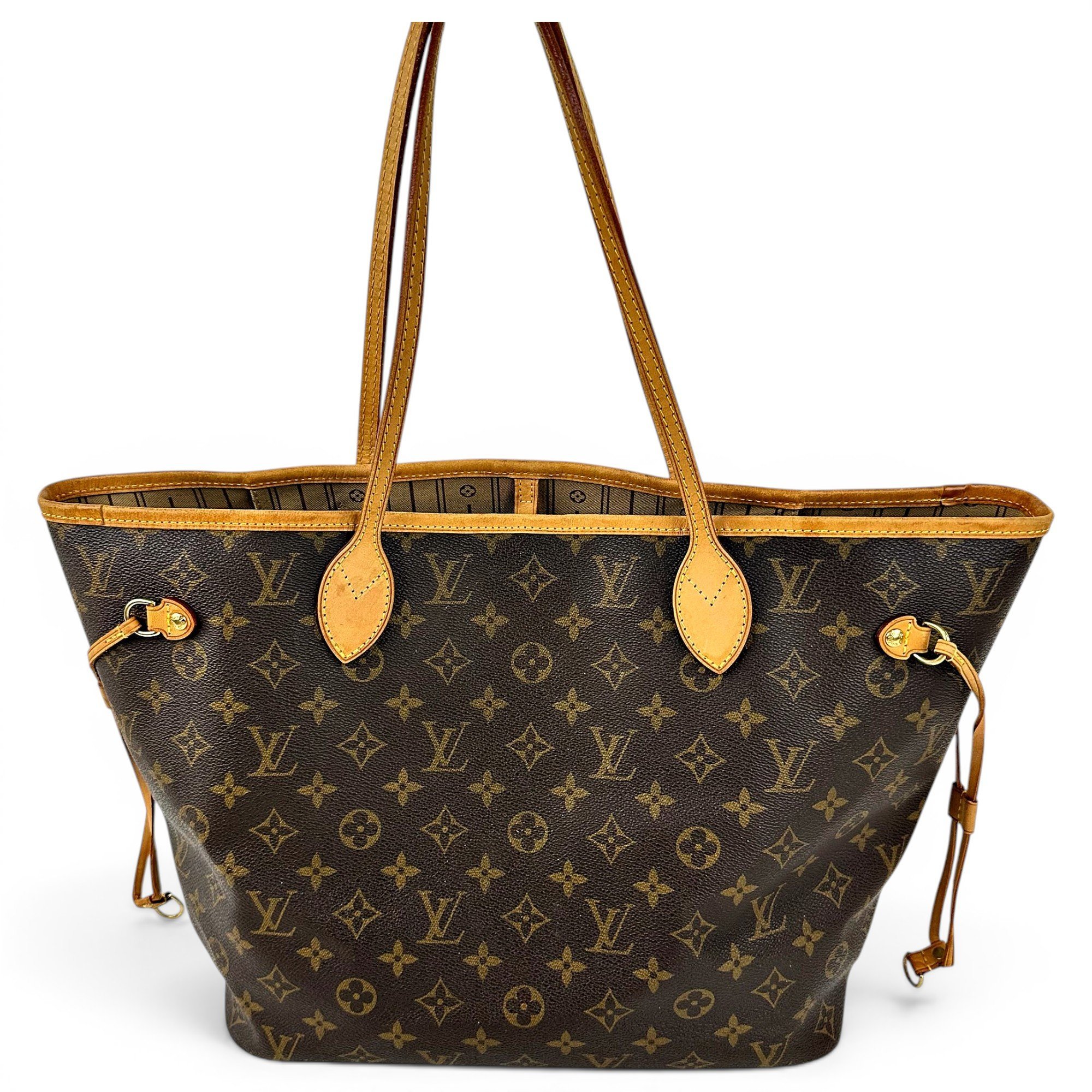 Neverfull leather tote