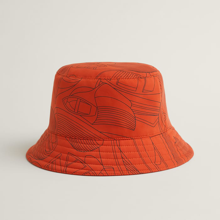 Orange Corail Harper Thalassa Bucket Hat