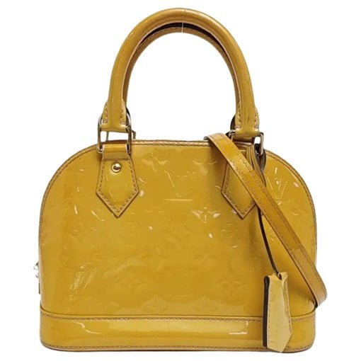 Alma BB patent leather handbag